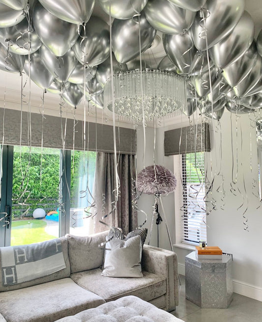 40 Helium Balloons Set