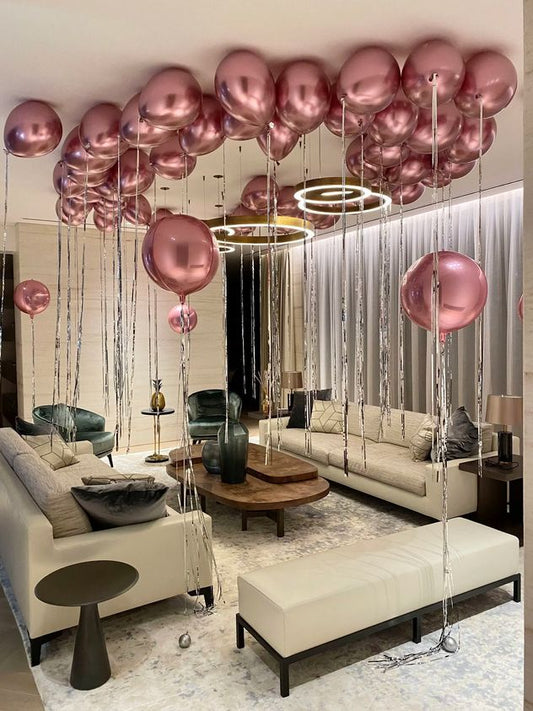 50 Helium Balloons & 5 ORBZ