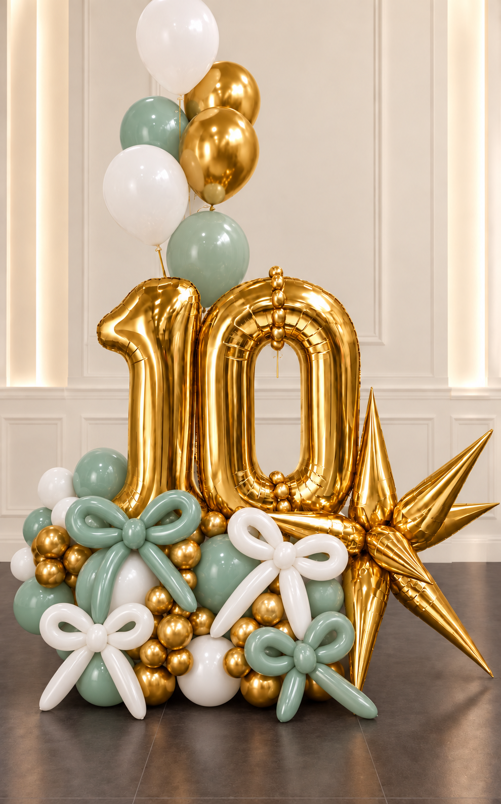 Giant Number Balloon Stand | Birthday Décor Toronto & GTA