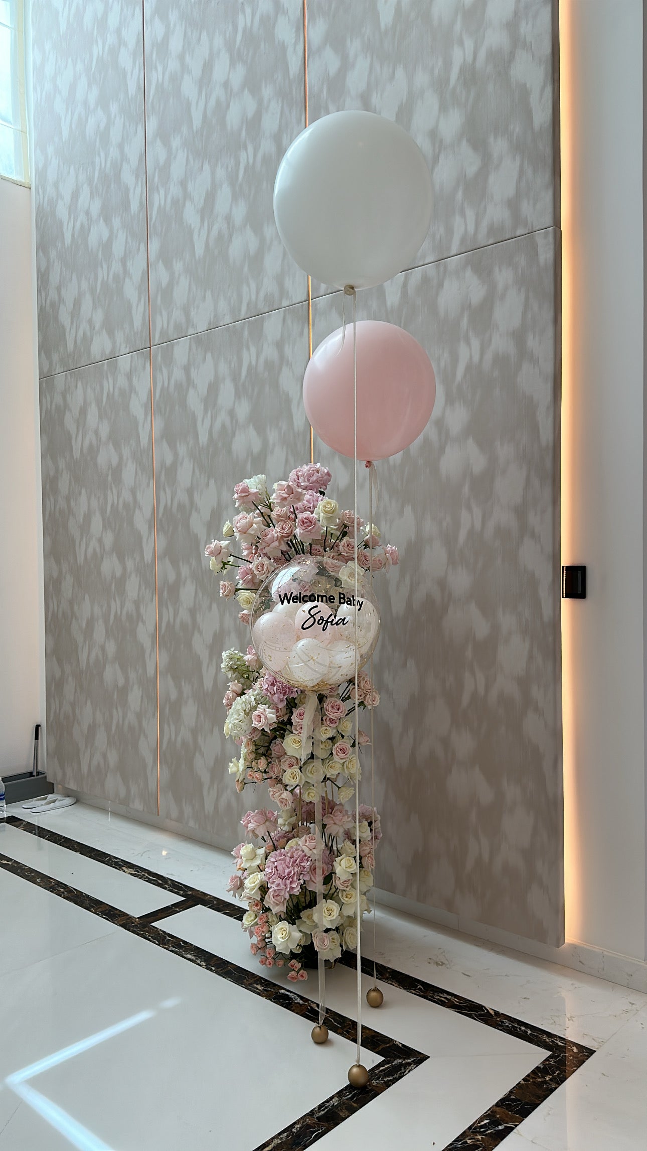 Clear Bubble Balloon with Mini & 2 Big Size Balloon