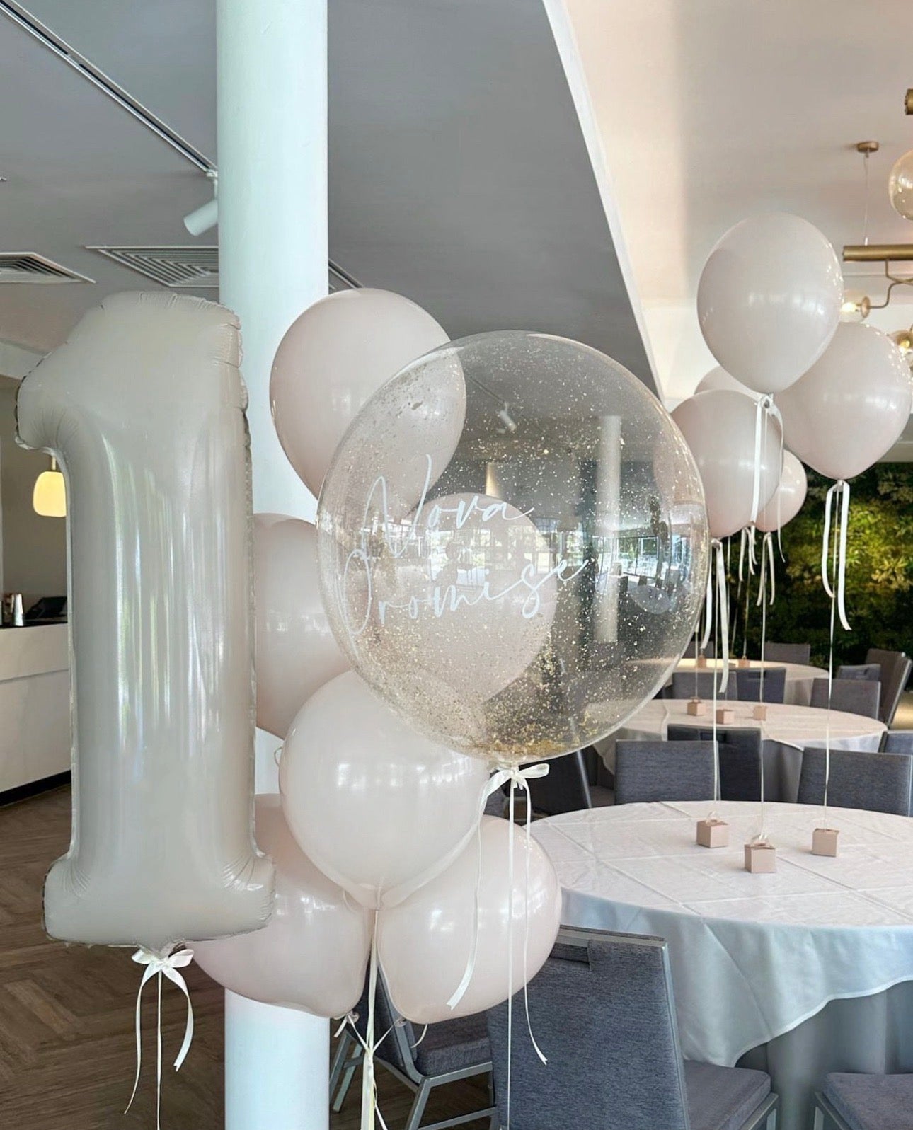 Helium Birthday Baby Balloons