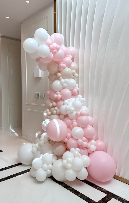 Oversized Balloon Garland - Eye-Catching Party Decor