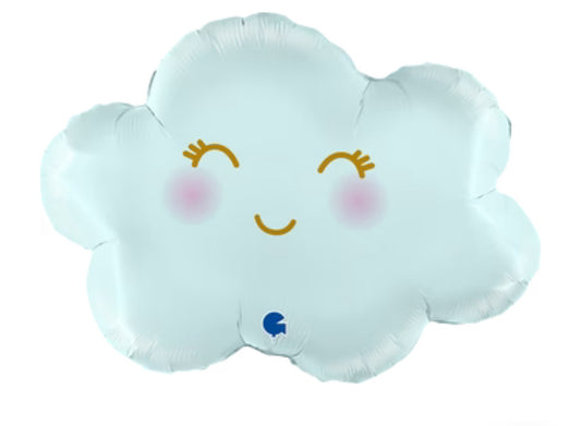 Jumbo Cloud Balloon – Baby Blue