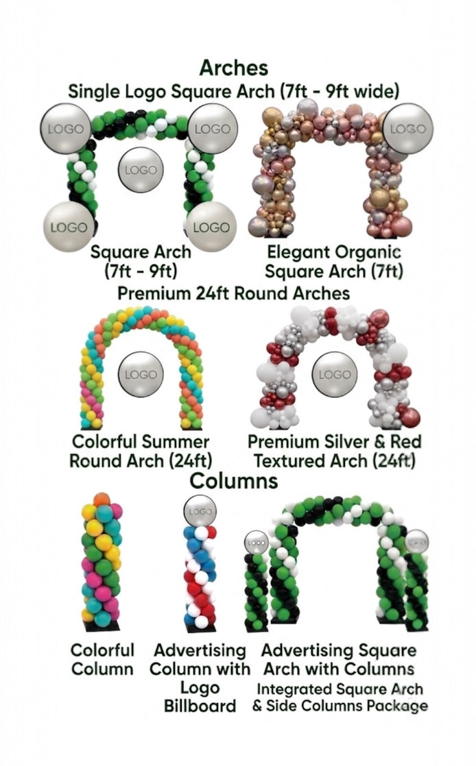 Balloon Arch Toronto | Custom Balloon Installations