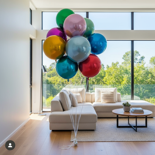 ORBZ Balloons – Event Decor, Round Balloon Bouquets – Toronto Party Balloons