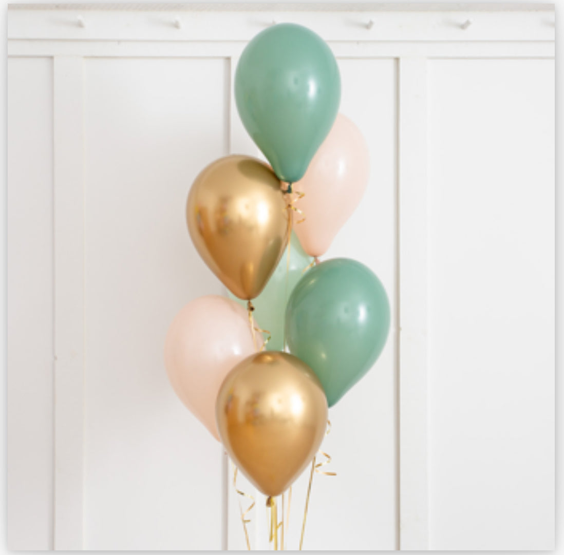 Party Helium Latex Balloon Bunch