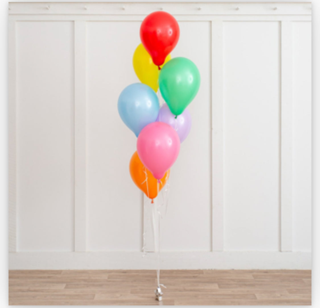 Party Helium Latex Balloon Bunch