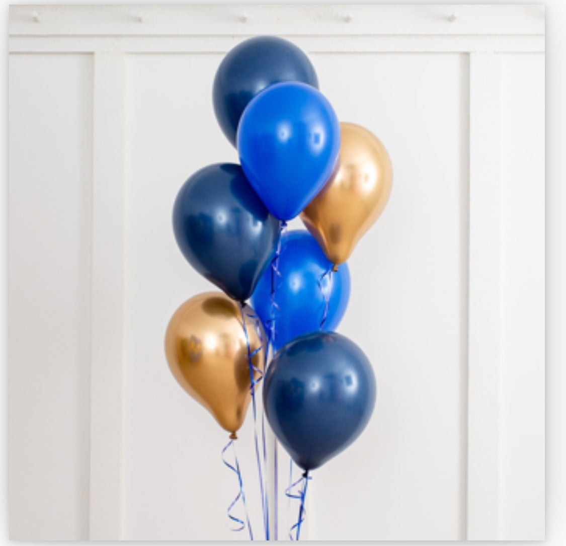 Party Helium Latex Balloon Bunch