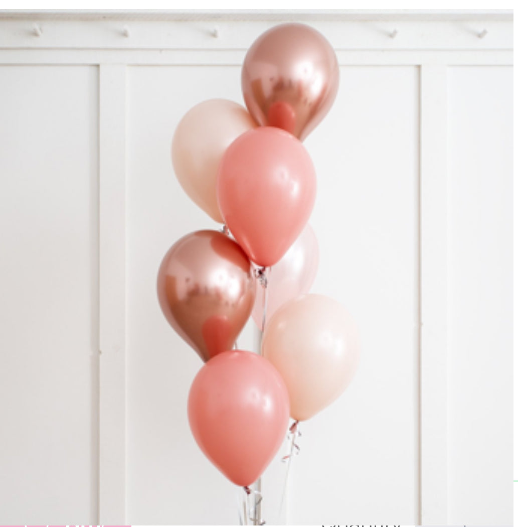 Party Helium Latex Balloon Bunch