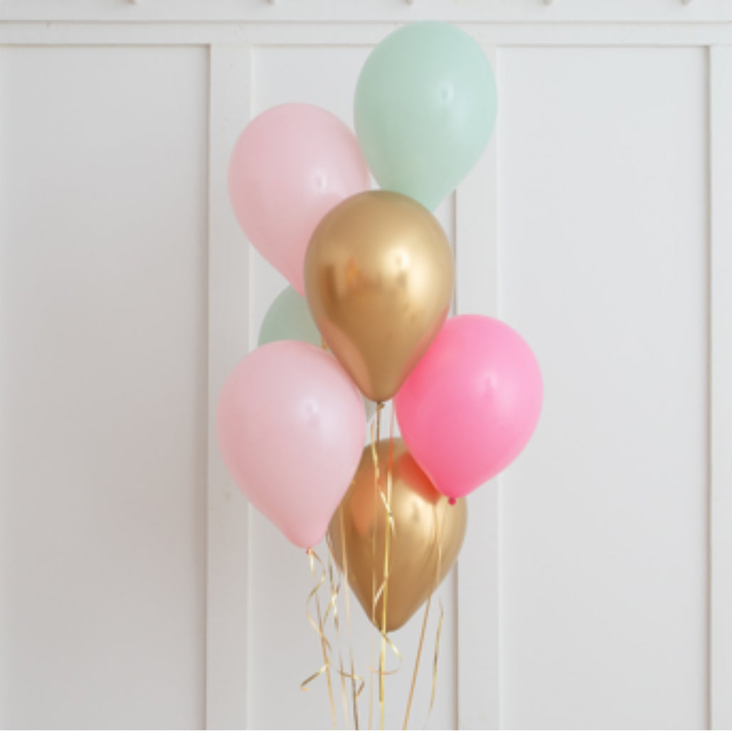 Party Helium Latex Balloon Bunch