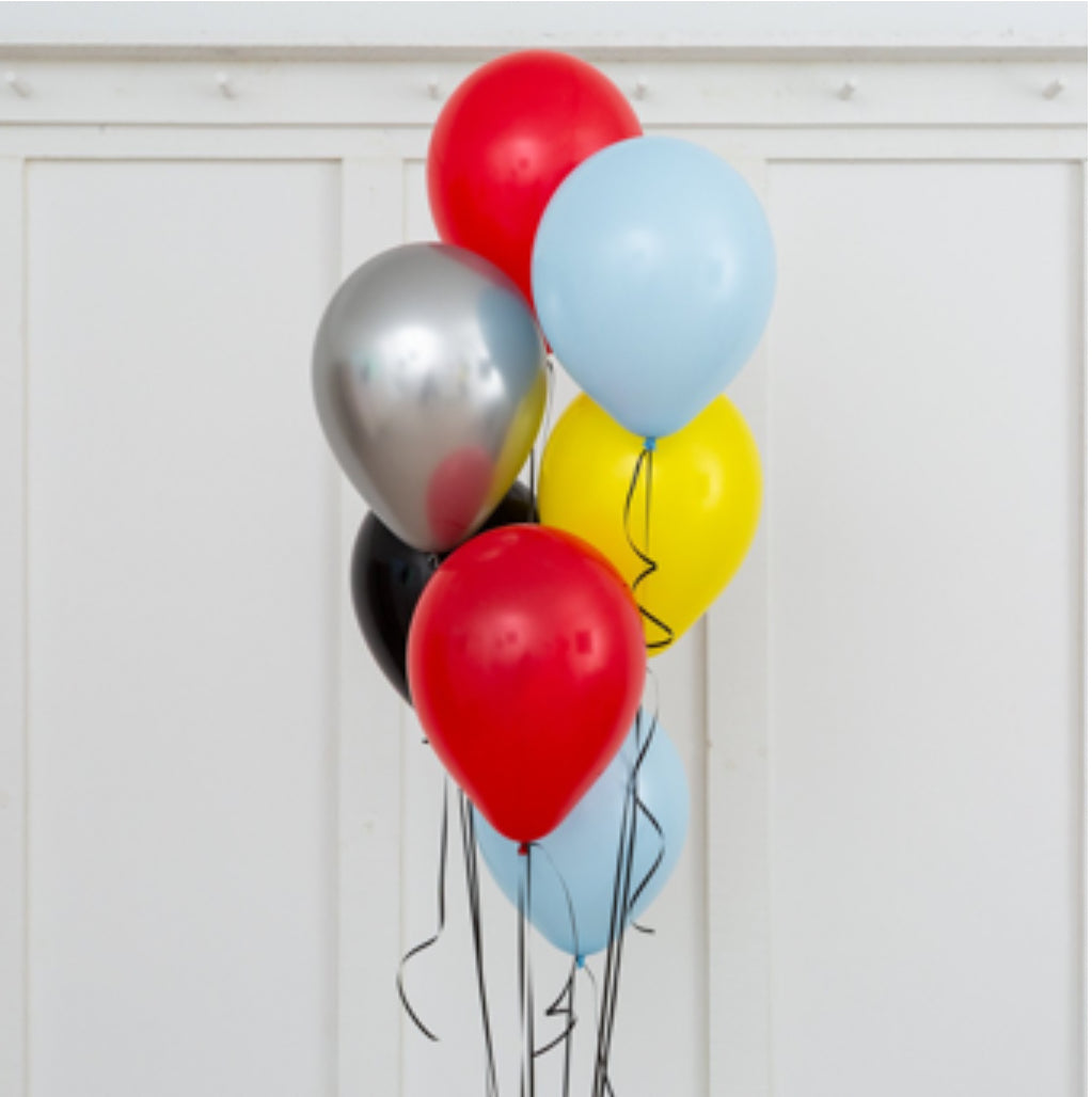 Party Helium Latex Balloon Bunch