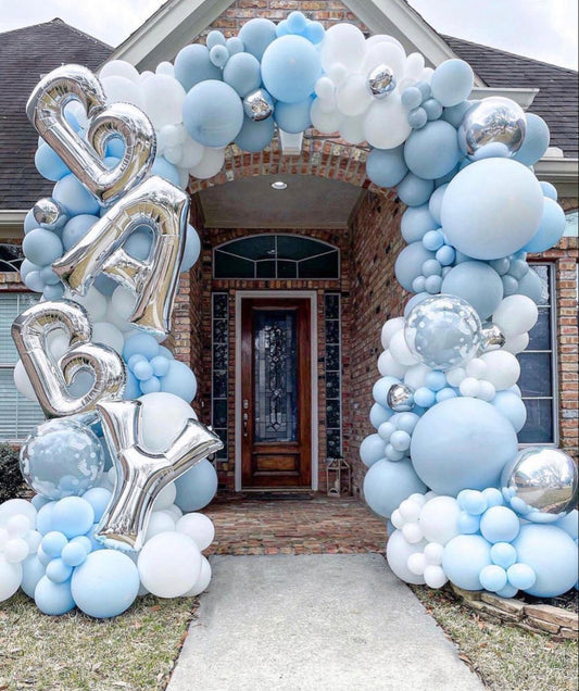 Balloon Garland and Jumbo Letters