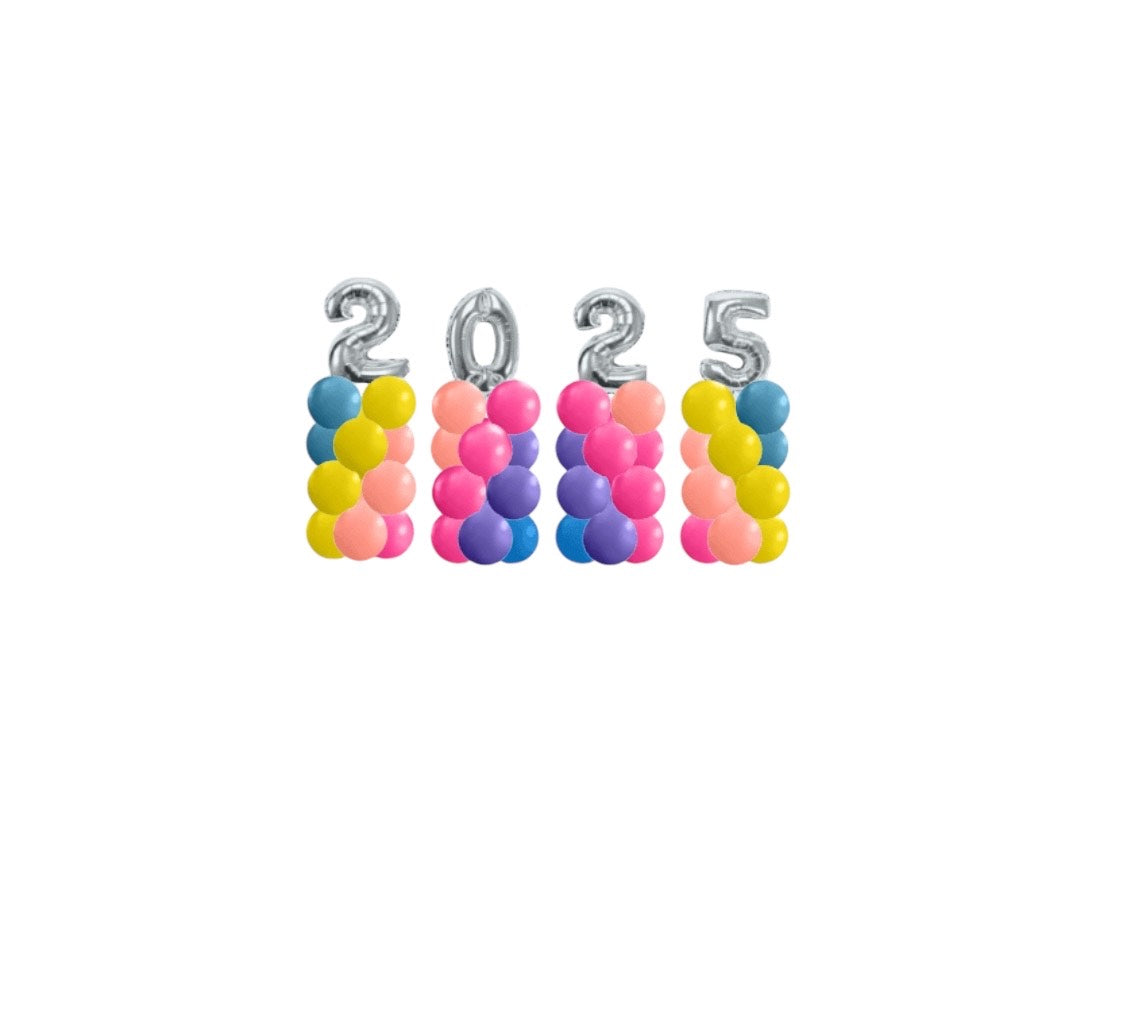 Balloon Column – Custom Jumbo Numbers & Letters | Balloons For You Markham GTA