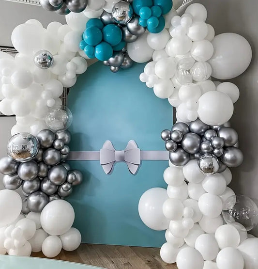 Wall Backdrop + Balloon Garland for Festive Events