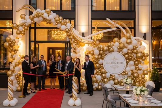 Restaurant Grand Opening Balloon Decor in Markham & GTA | Event Ideas for Businesses
