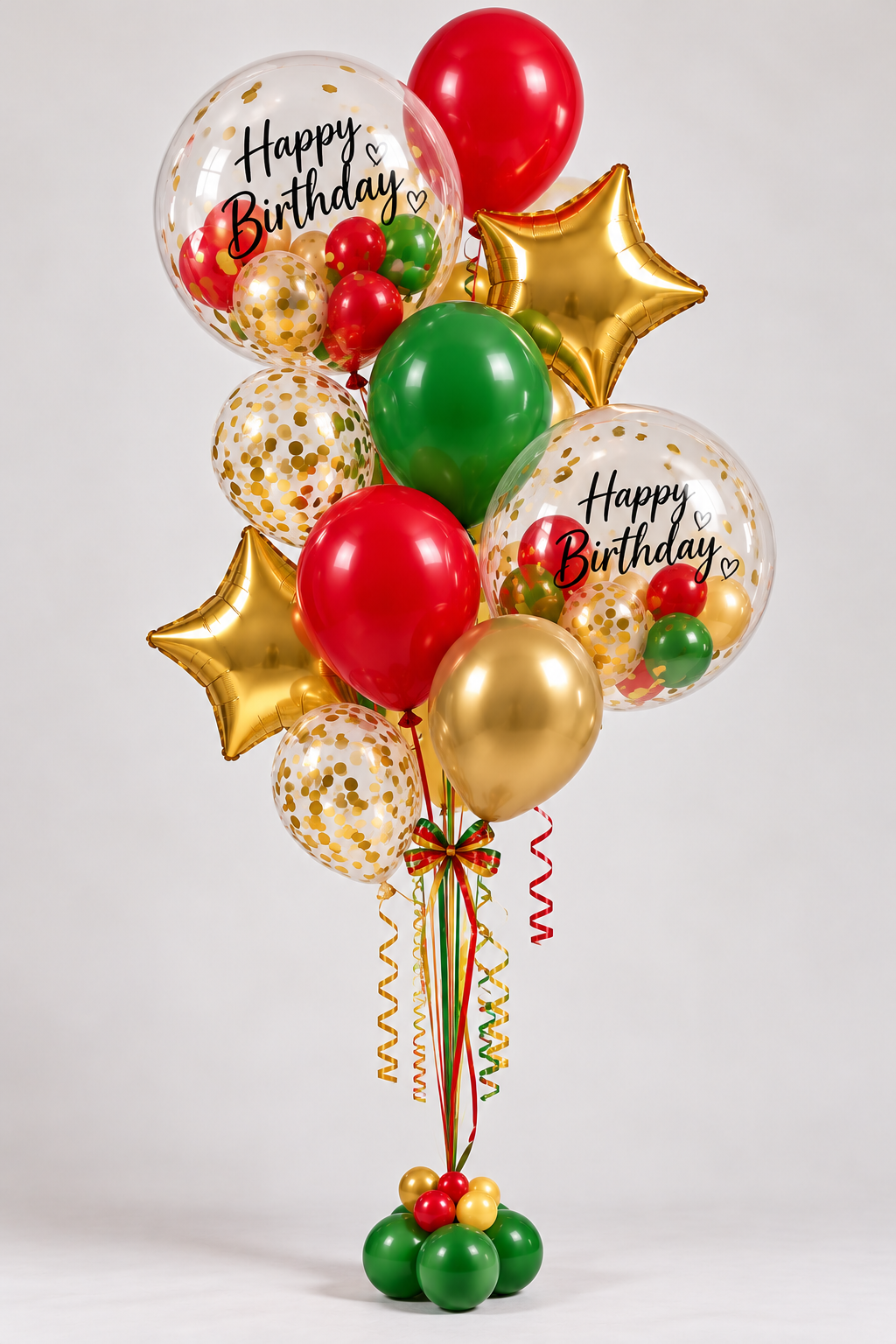Bobo Balloons – Deluxe Jumbo Mixed Birthday Balloon Bouquet