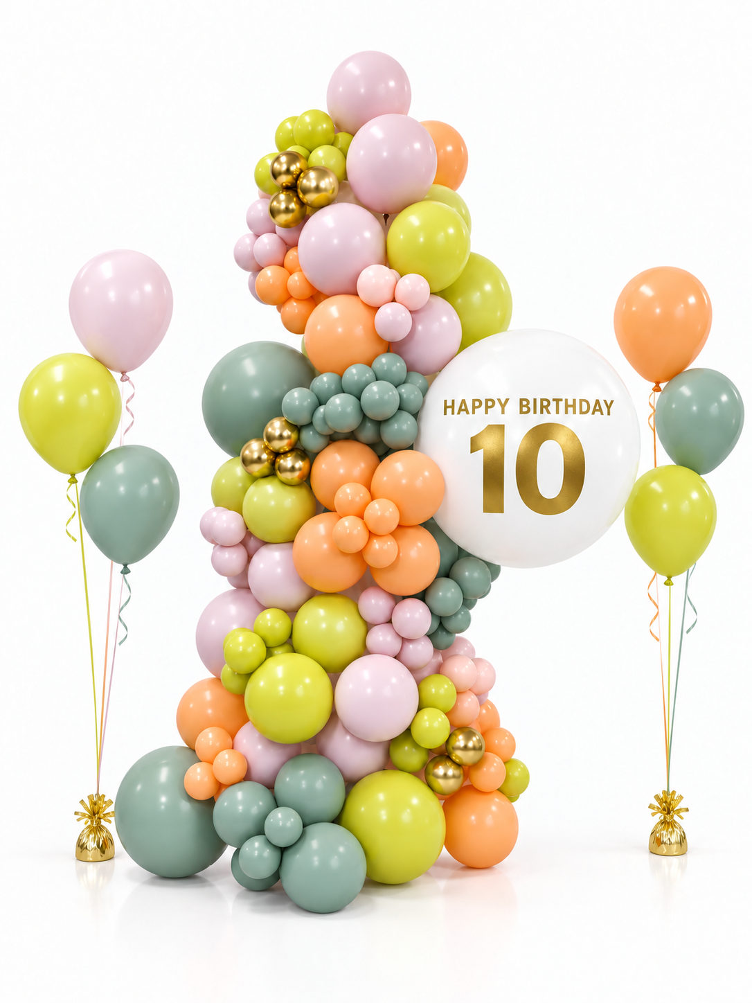 Freestanding Balloon Garland, Personalized Jumbo Balloon & Helium Bouquets | Scarborough GTA