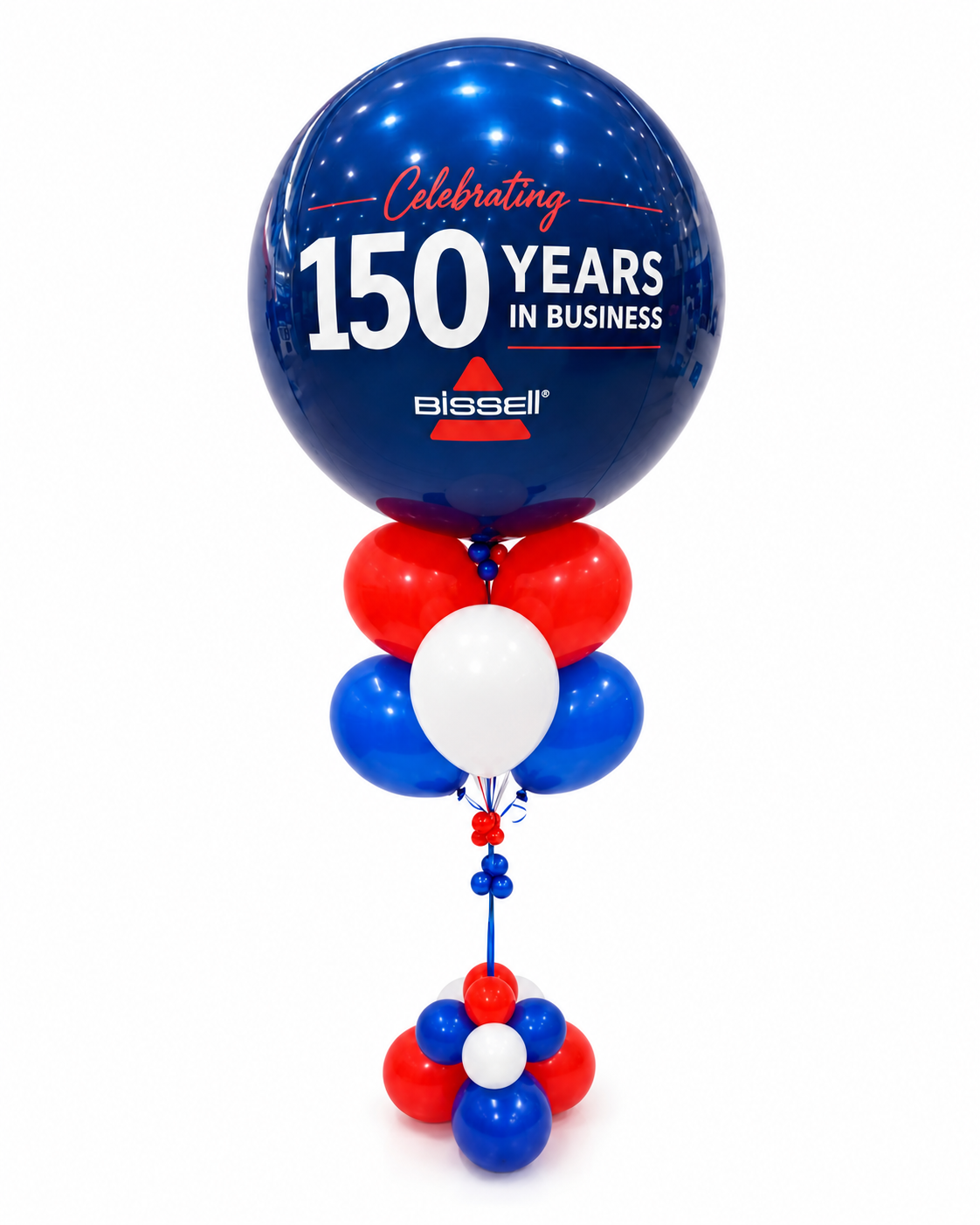 Jumbo Custom Logo Balloon Bunch — Markham & GTA