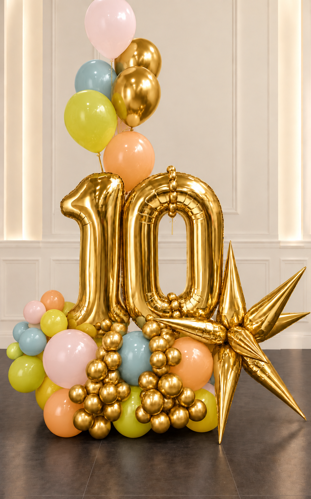 Giant Number Balloon Stand | Birthday Décor Toronto & GTA