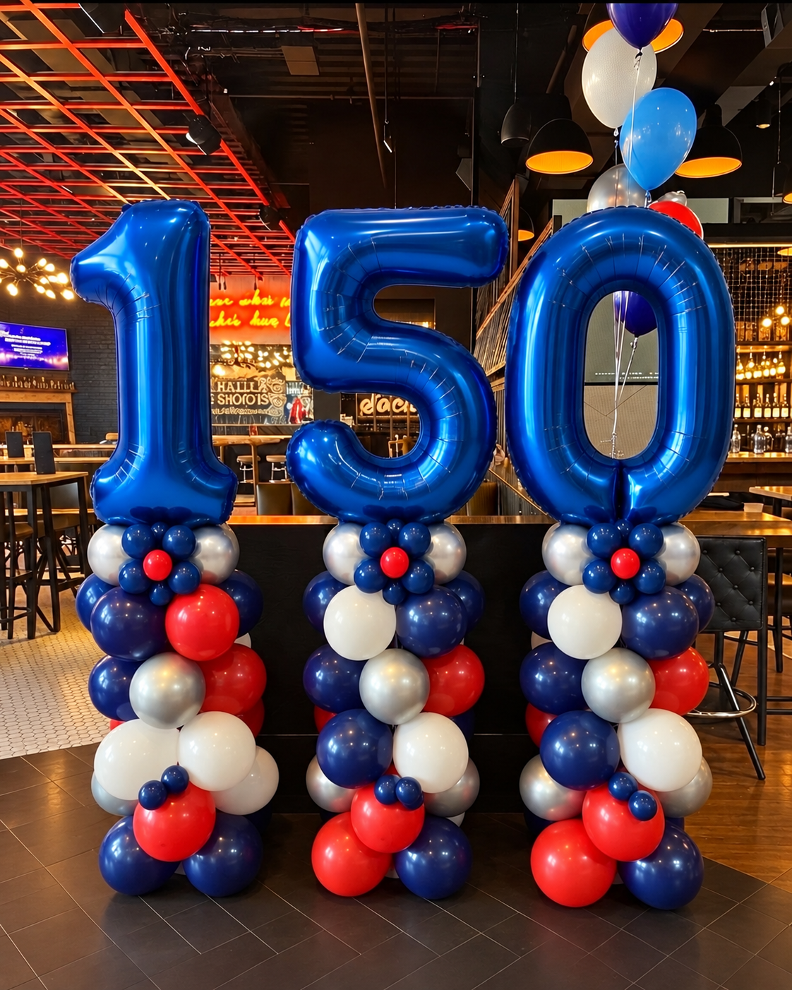 Balloon Column – Custom Jumbo Numbers & Letters | Markham GTA