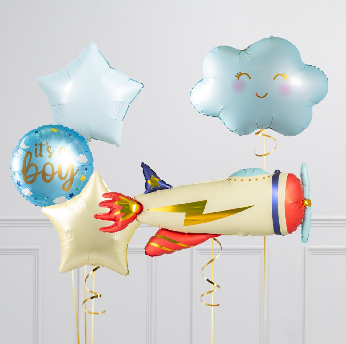 Jumbo Cloud Balloon – Baby Blue