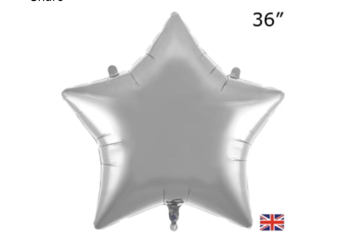Jumbo Star Foil Balloon – Birthday & Party Toronto
