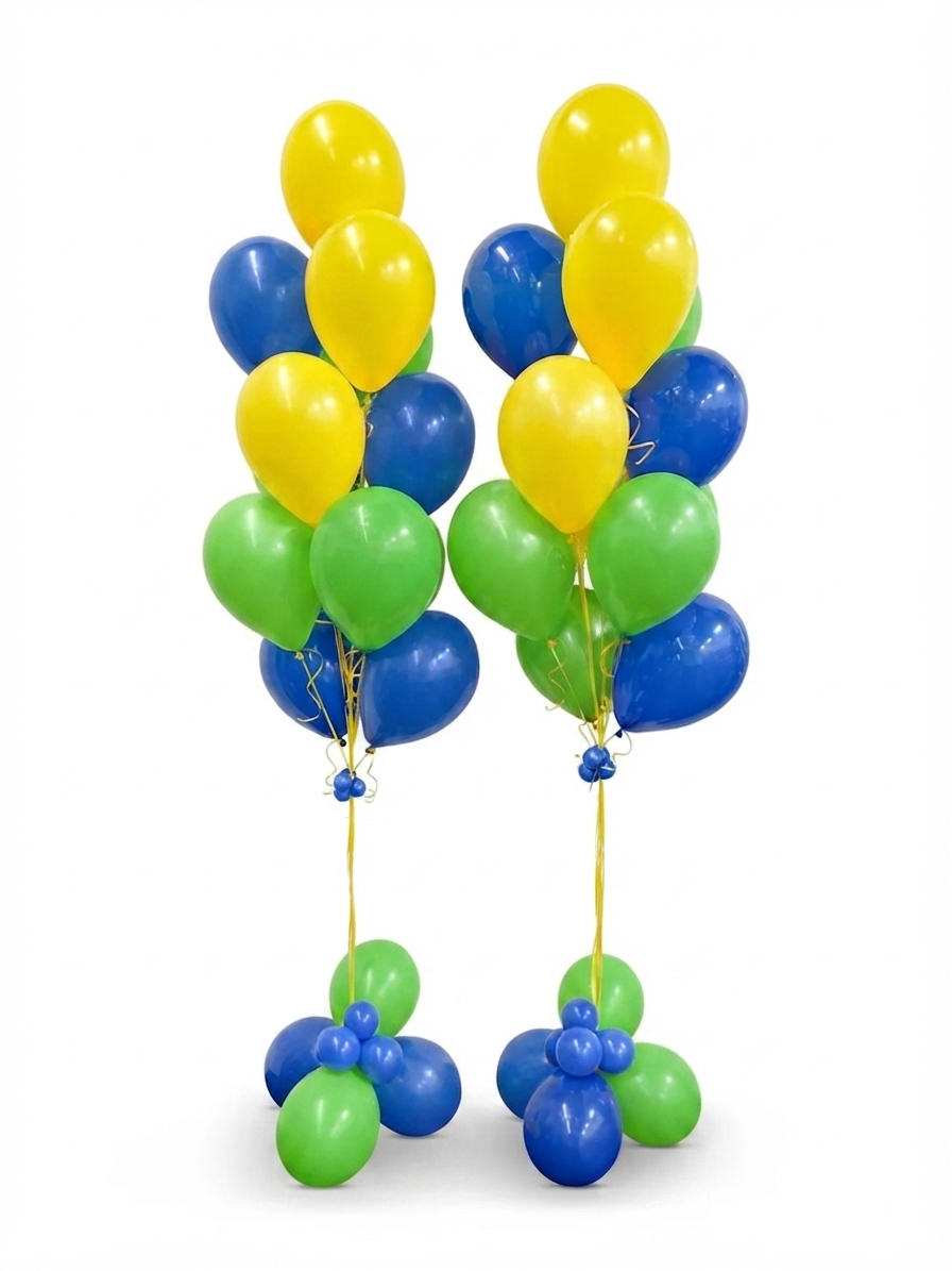 Double Helium Balloon Bouquet Set – 24 Balloons | Birthday & Event Decor Toronto