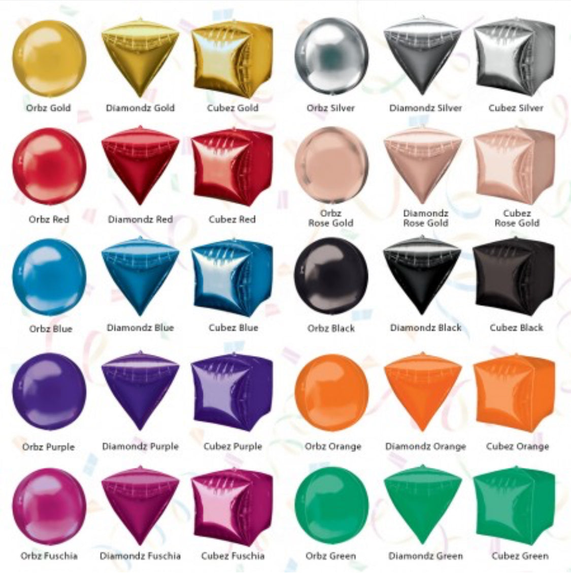 ORBZ Balloons – Event Decor, Round Balloon Bouquets – Toronto Party Balloons