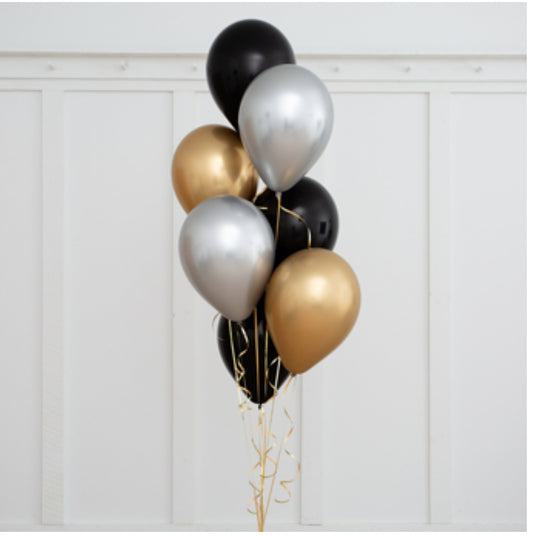 Party Helium Latex Balloon Bunch