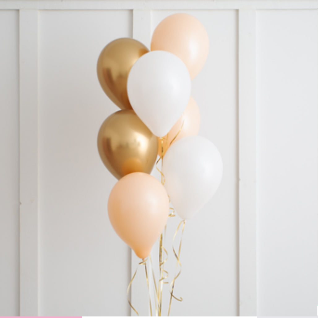 Party Helium Latex Balloon Bunch