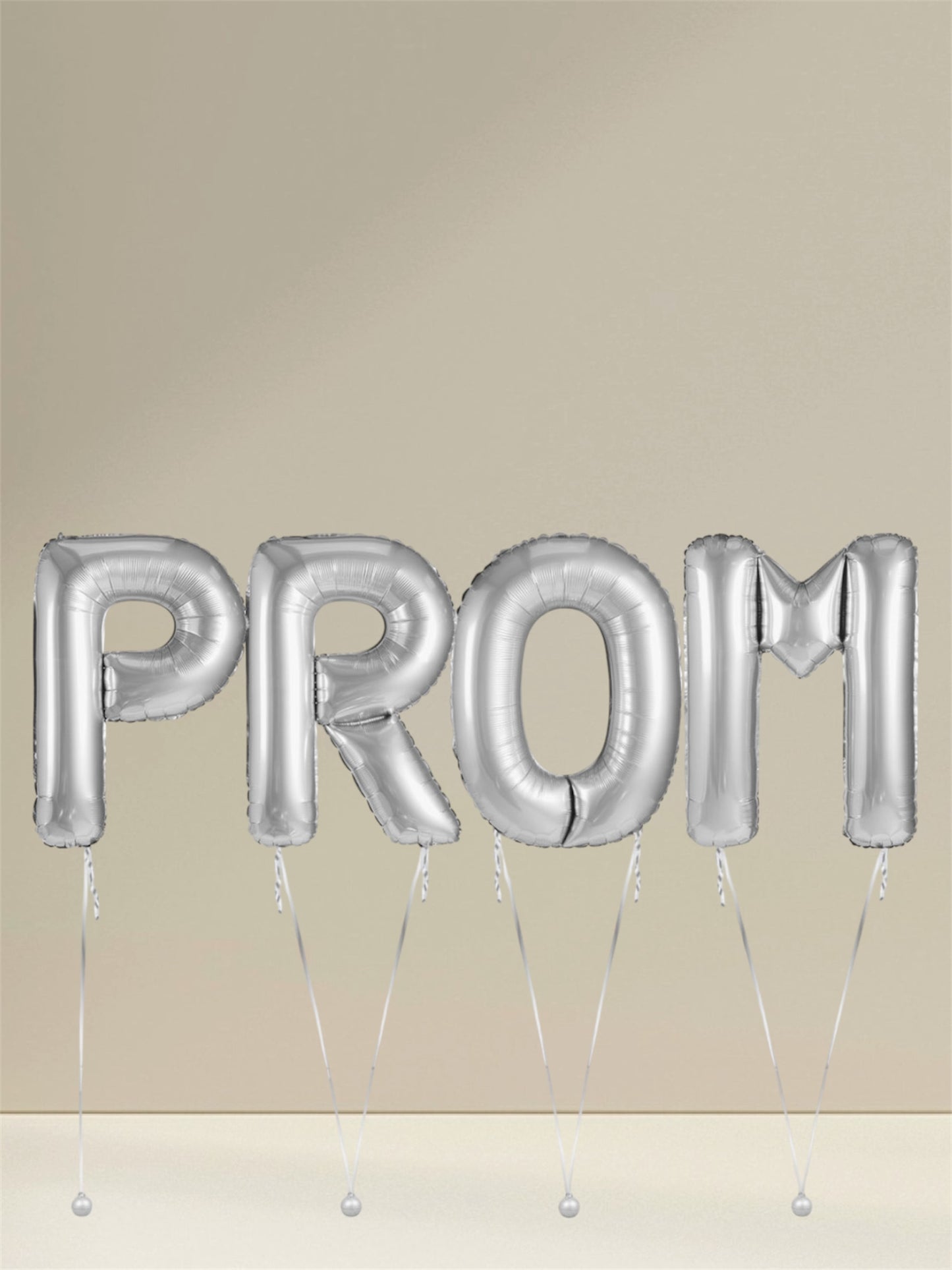Prom letter balloons