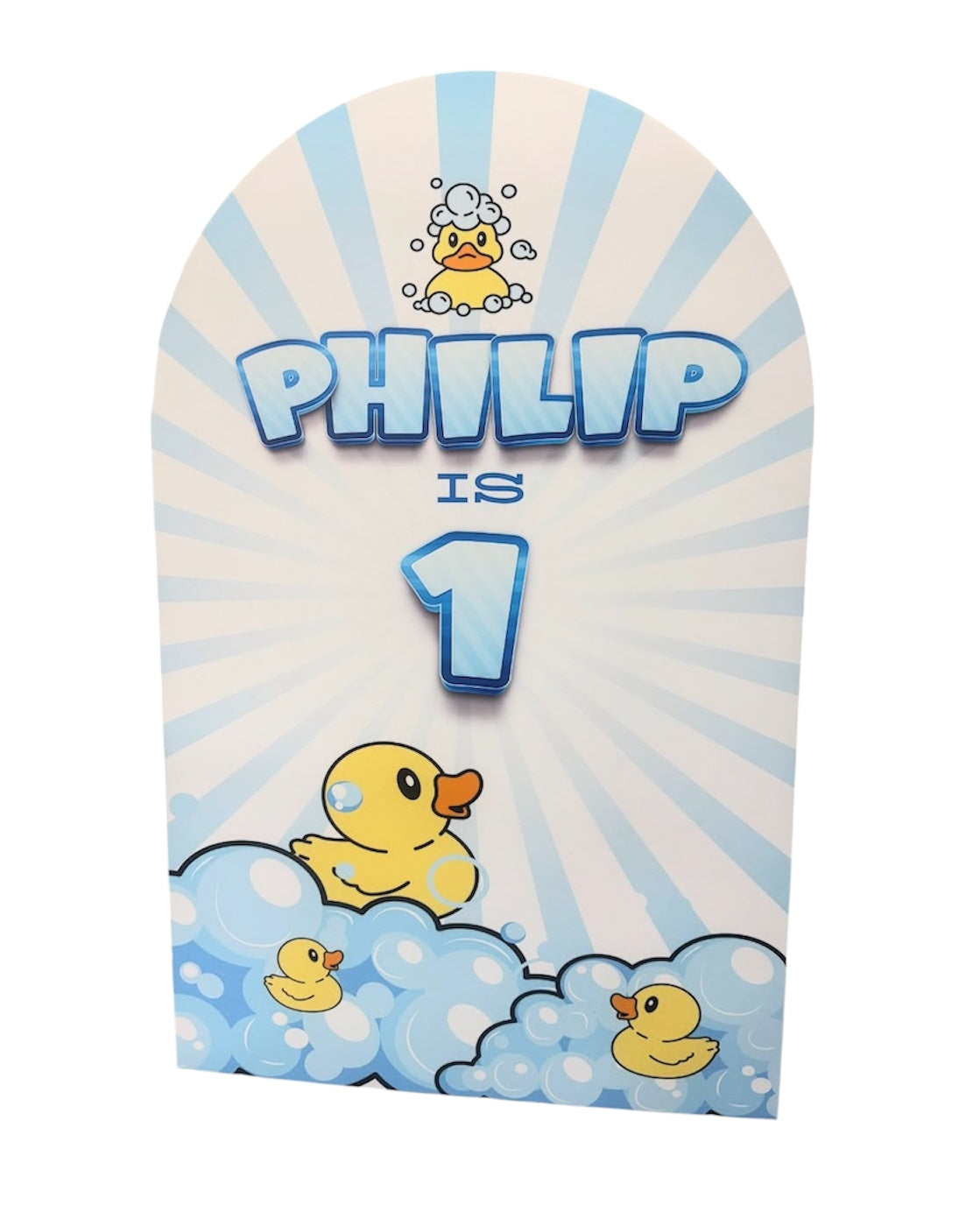 Printable Wall Backdrop Custom Event & Party Decor Sign Included