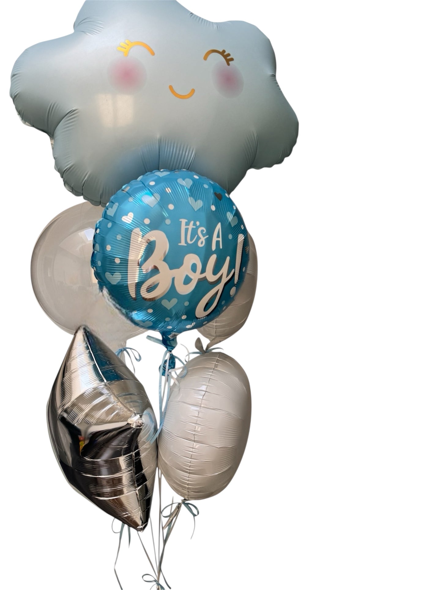 Jumbo Cloud Balloon – Baby Blue