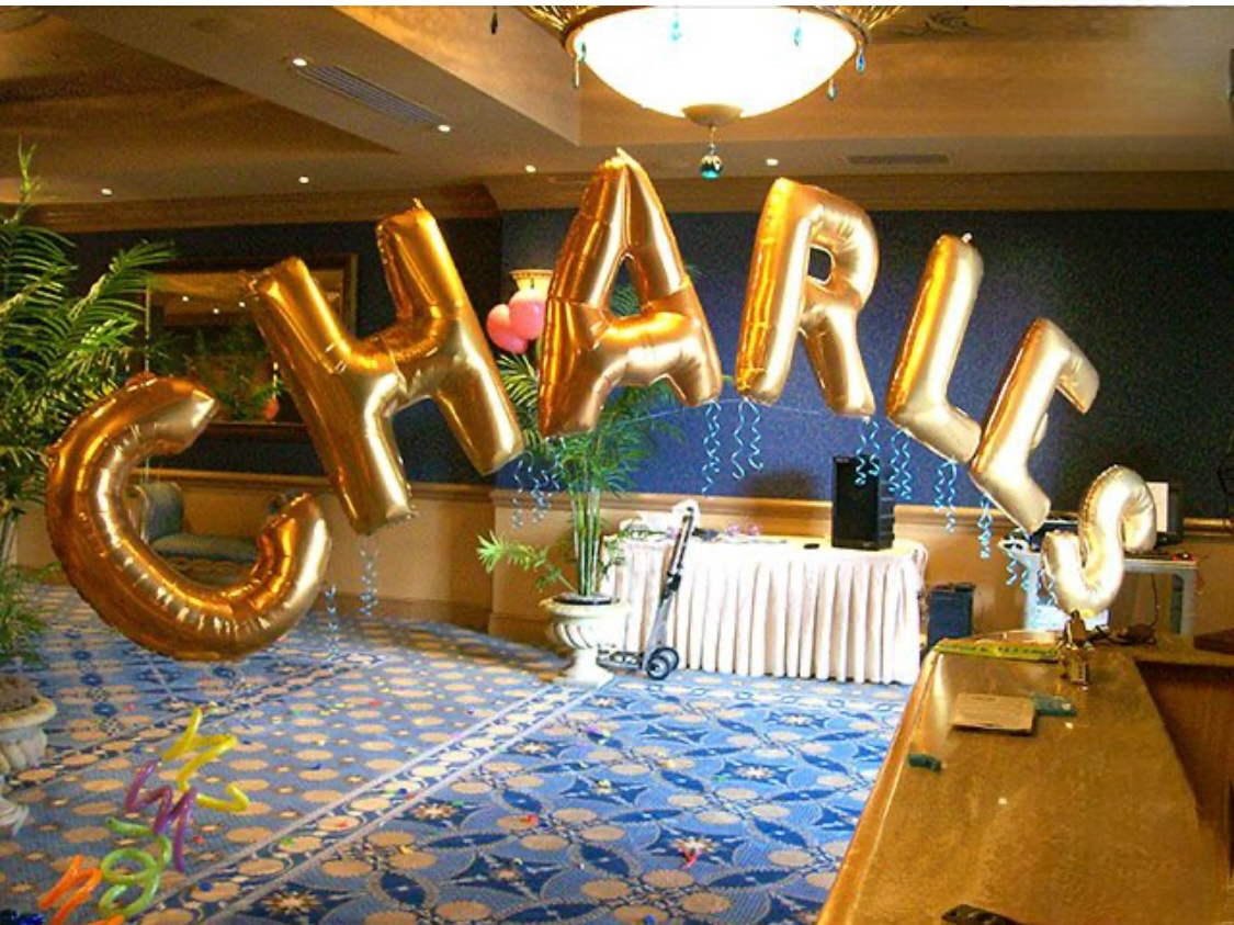 Jumbo Balloon Letters – Custom Party & Event Decor in Toronto