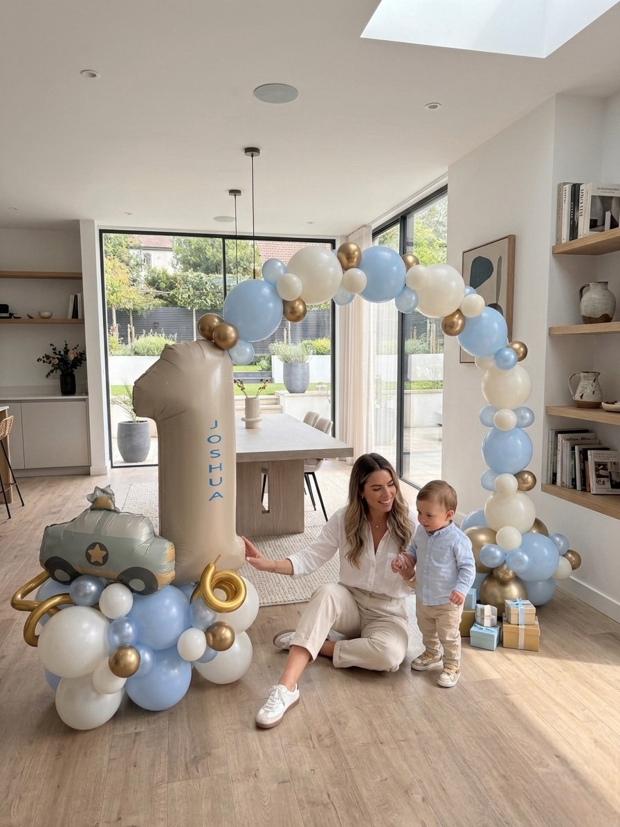 First Kids Party Balloon Decor | Toronto & GTA