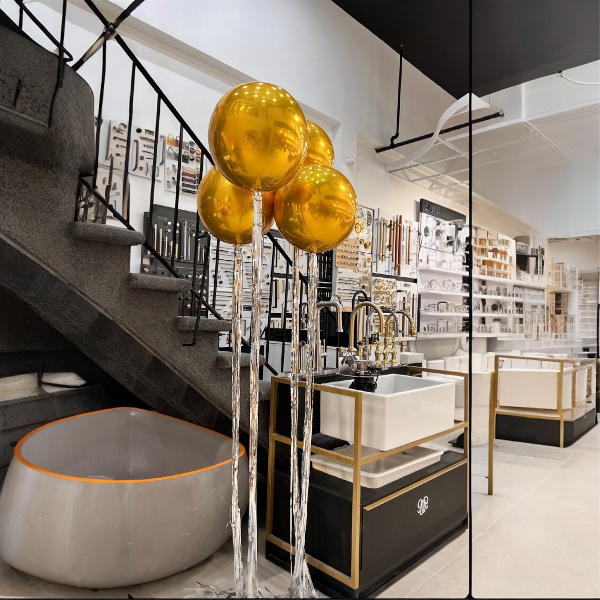 Metallic Round Helium Balloons | Thornhill & GTA