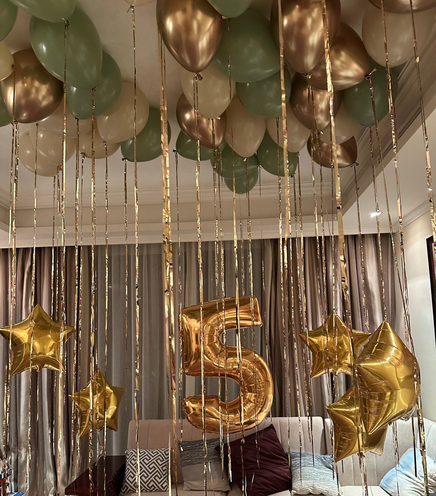 Your Fifth Birthday Balloons